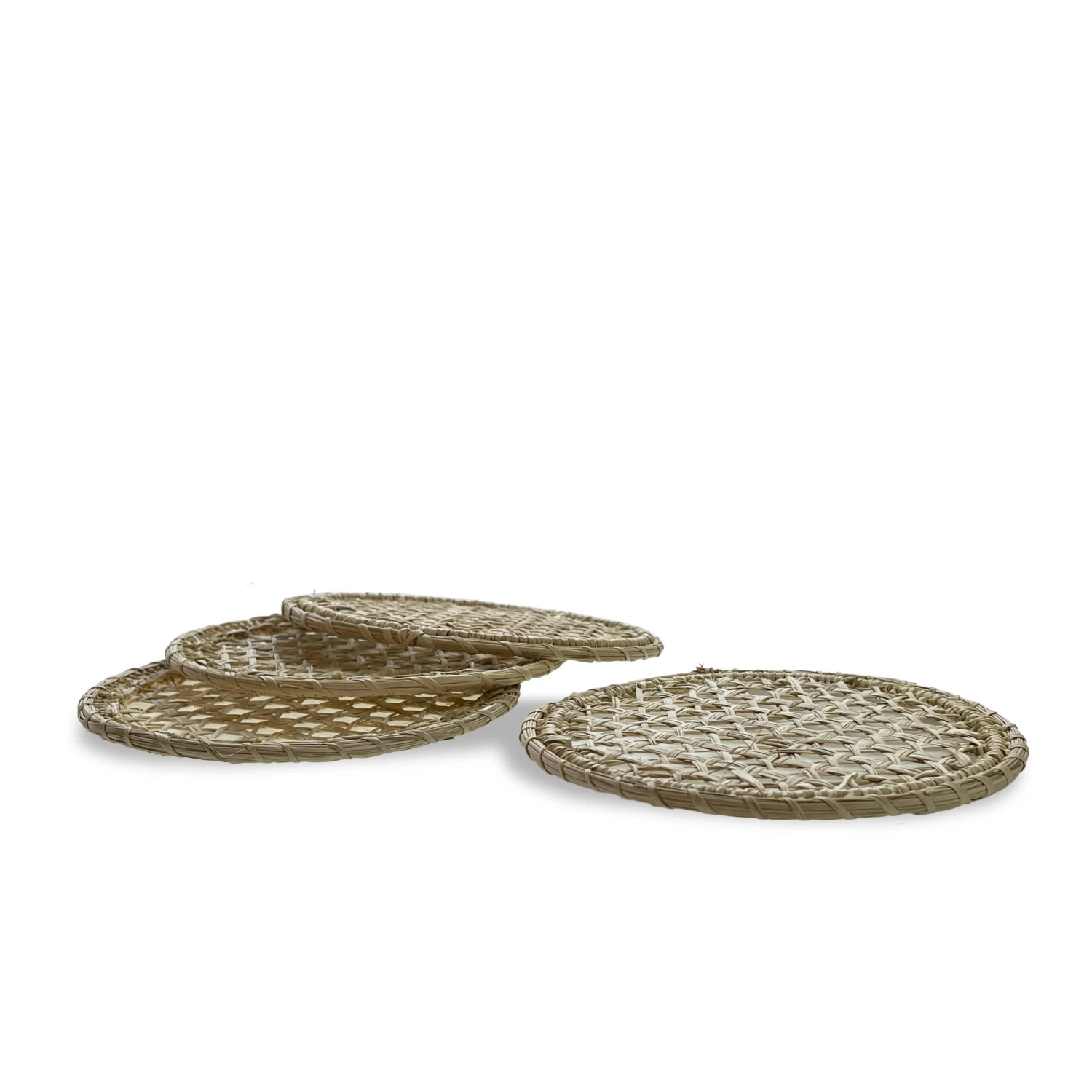 Sandra Woven Palm Coaster (Set Of 4) - Image 2