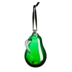 Pear Christmas Decoration - Green