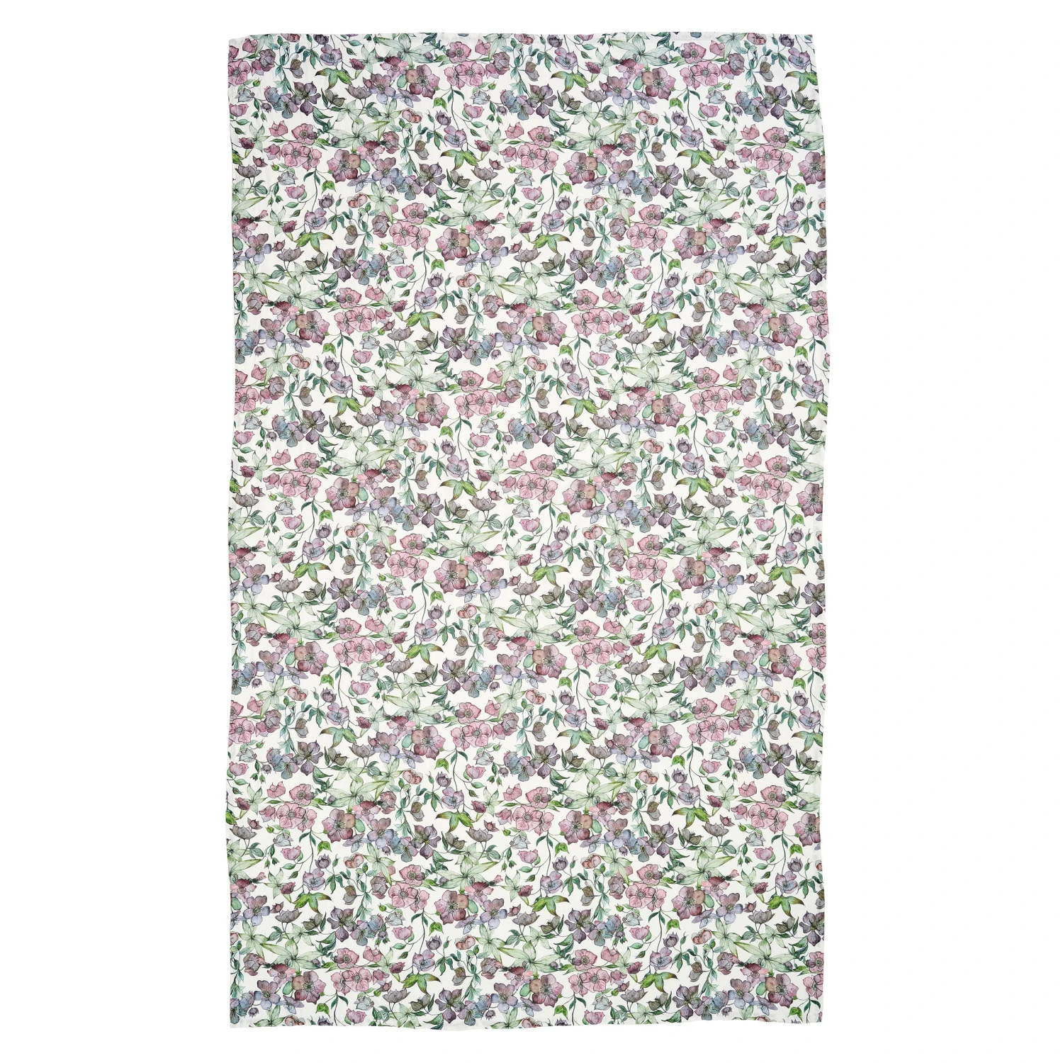 Hellebore Linen Table Cloth