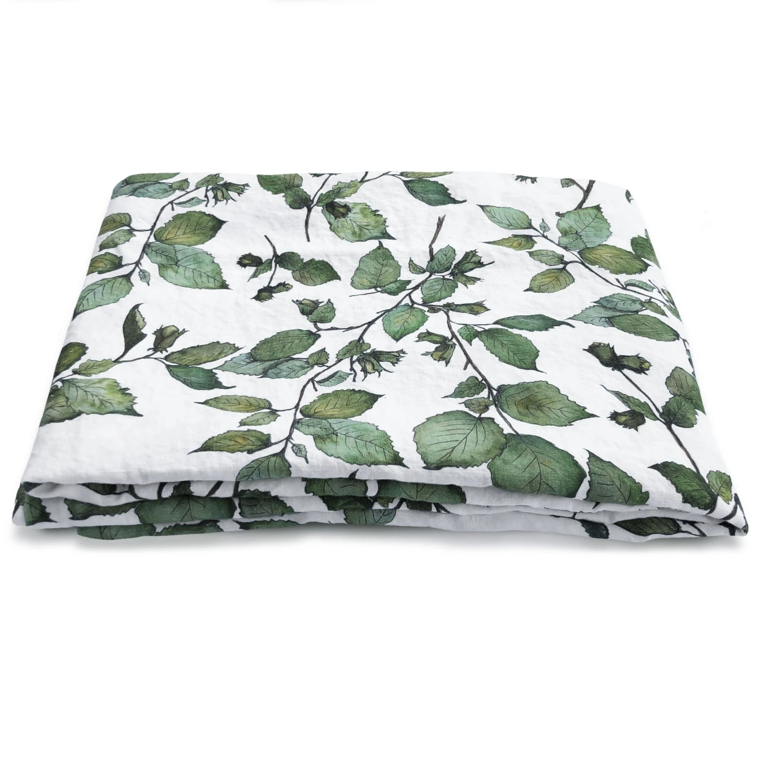 Cobnut Linen Table Cloth - Image 2