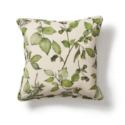 Square Cobnut Cushion With Piping