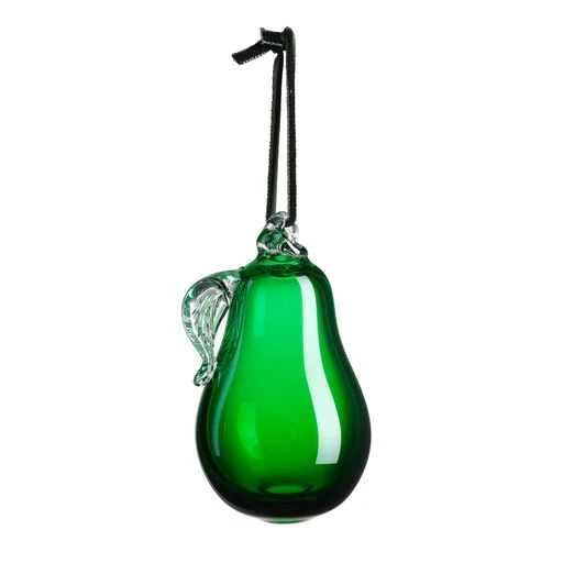 Pear Christmas Decoration - Green - Image 2