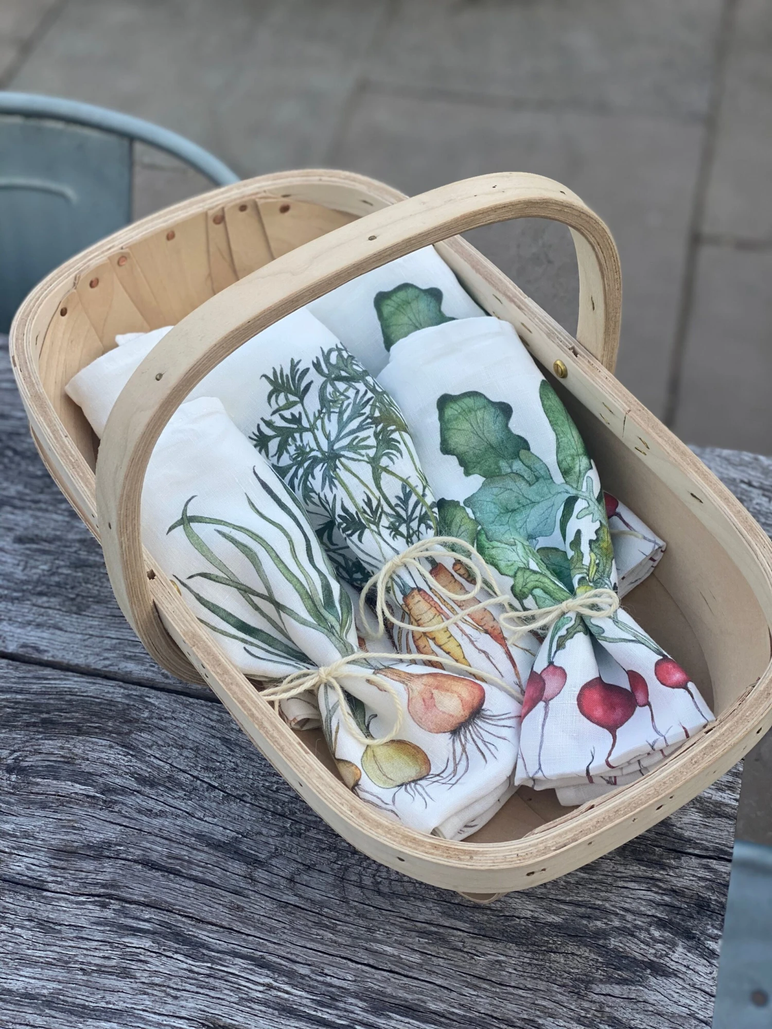 Onions Linen Napkin - Image 3