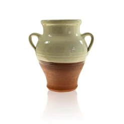 Farmhouse Utensil Pot In White