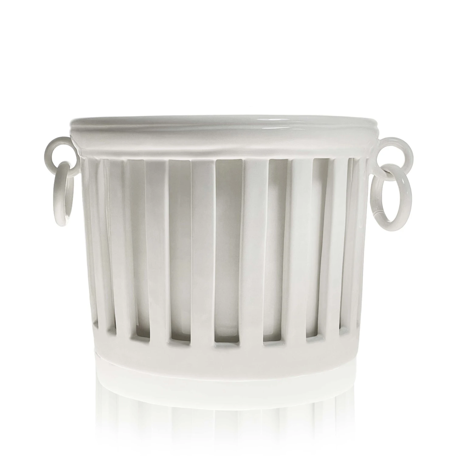 Empire Ceramic Planter With Insert - Image 4