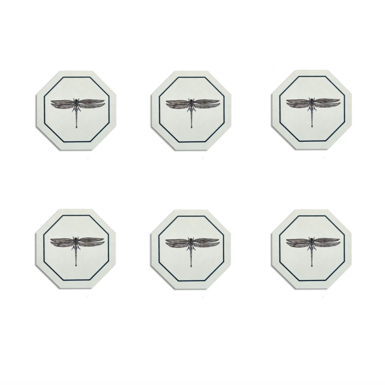 Dragonfly Hexagon Coaster - Image 2