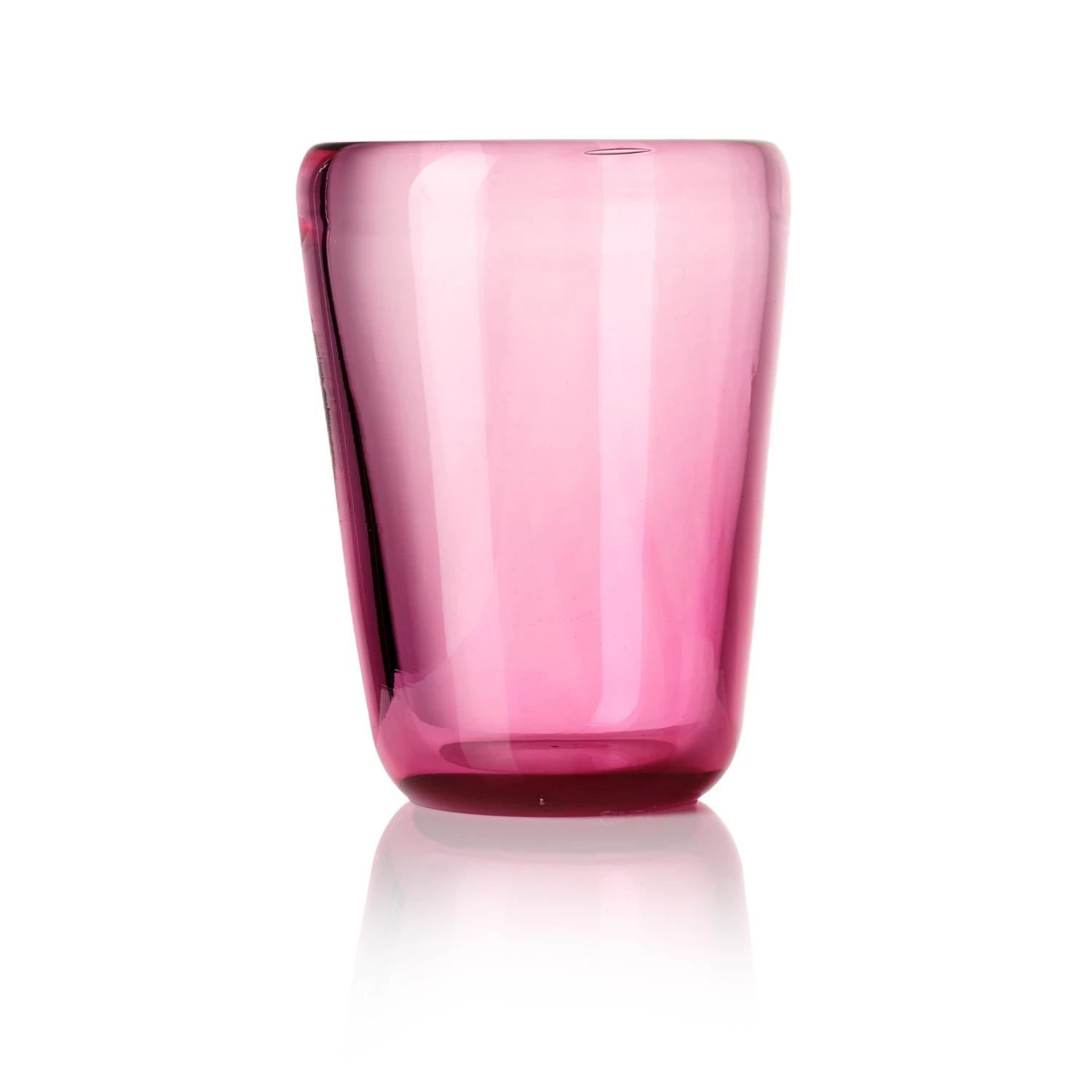 Thyme Hand Blown Water Glass In Ruby