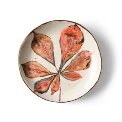 Hand Painted Horse Chestnut Platter