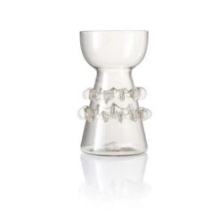 Ring Bud Vase - Smoke