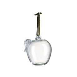 Apple Christmas Decoration - Clear