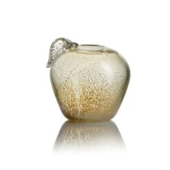 Apple Bud Vase - Gold