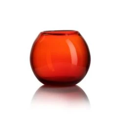 Bauble Tea Light Holder - Red