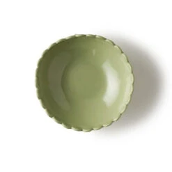 Daisy Cereal Bowl - Sage Green