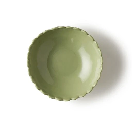 Daisy Cereal Bowl - Sage Green