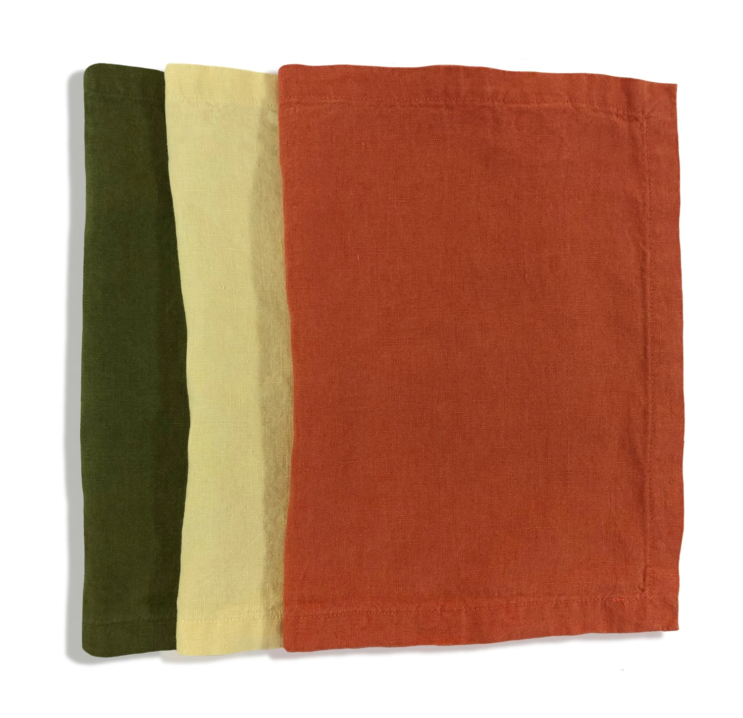 Orange Rust Linen Placemat - Image 3