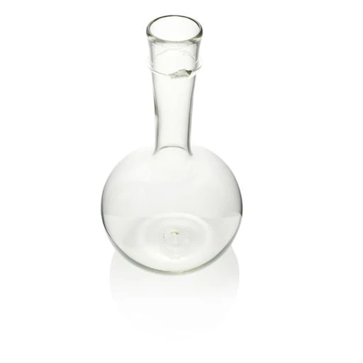 Spiral Line Bottle Vase In Smoke - Image 2