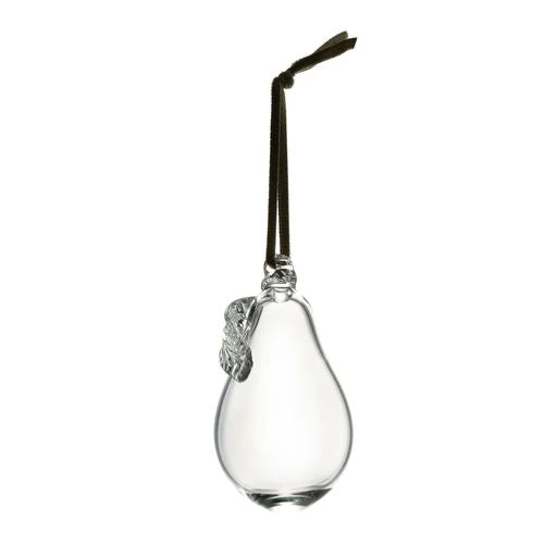 Pear Christmas Decoration - Clear - Image 2